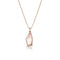 Dominique Cohen morganite and diamond one of a kind pendant necklace<span class='visuallyhidden'>; shop help at 760-978-9297.</span>