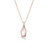 Dominique Cohen morganite and diamond one of a kind pendant necklace<span class='visuallyhidden'>; shop help at 760-978-9297.</span>