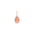 one of a kind peach tourmaline teardrop petite enhancer with champagne diamonds<span class='visuallyhidden'>; shop help at 760-978-9297.</span>