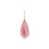 one of a kind pink tourmaline teardrop medio enhancer with white diamonds<span class='visuallyhidden'>; shop help at 760-978-9297.</span>