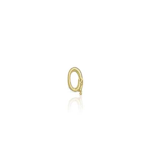 Dominique Cohen 18k yellow gold oval clip bail 15mm size<span class='visuallyhidden'>; shop help at 760-978-9297.</span>