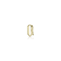 Dominique Cohen 18k yellow gold 30mm timepiece-style clip bail, in its closed state<span class='visuallyhidden'>; shop help at 760-978-9297.</span>