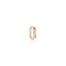 Dominique Cohen 18k rose gold 30mm timepiece-style clip bail, in its closed state<span class='visuallyhidden'>; shop help at 760-978-9297.</span>