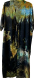 double ice dyed silk kimono in black + sage<span class='visuallyhidden'>; shop help at 760-978-9297.</span>