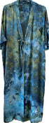 double ice dyed silk kimono in creme + blue<span class='visuallyhidden'>; shop help at 760-978-9297.</span>
