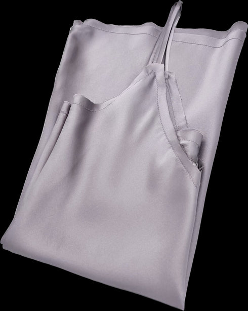 Dominique Cohen hand-dyed silk camisole, in stone <span class='visuallyhidden'>Text, phone 323-404-2959 for shopping assistance.</span>