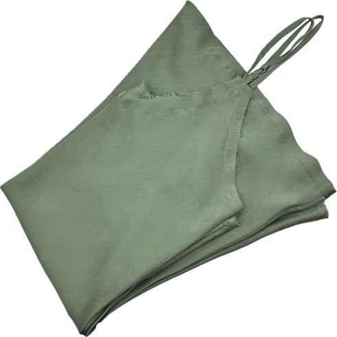 Dominique Cohen silk camisole in juniper<span class='visuallyhidden'>; shopping help at 323-404-2959.</span>