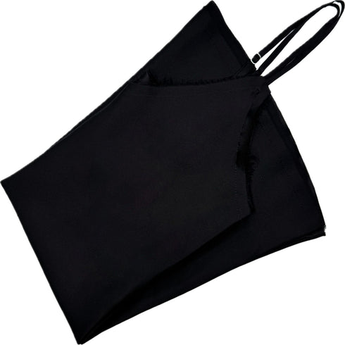 Dominique Cohen silk camisole in onyx<span class='visuallyhidden'>; shopping help at 323-404-2959.</span>