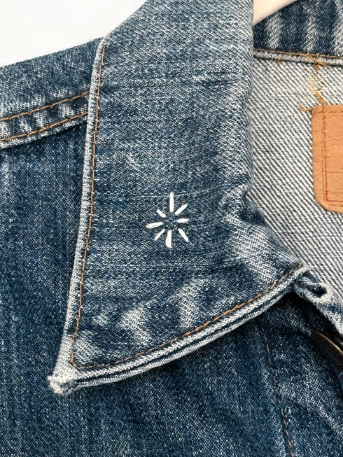 collar detail, up close<span class='visuallyhidden'>; shop help at 760-978-9297.</span>