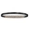 custom fitted bangle, pave design, head-on view<br>in champagne diamonds hand-set into 18k black gold <span class='visuallyhidden'>Call or text 323-404-2959 if you need shopping assistance.</span>