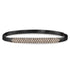 custom fitted bangle, pave design, head-on view<br>in champagne diamonds hand-set into 18k black gold <span class='visuallyhidden'>Call or text 323-404-2959 if you need shopping assistance.</span>
