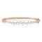 Dominique Cohen white diamond constellation huggie bangle in 18K rose gold<span class='visuallyhidden'>; shop help at 760-978-9297.</span>