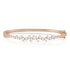 Dominique Cohen white diamond constellation huggie bangle in 18K rose gold<span class='visuallyhidden'>; shop help at 760-978-9297.</span>