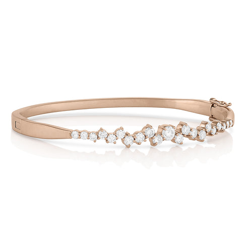 angled view shows the bangle's comfortable, wrist-like contours<br>(we contact you for your wrist specs after you place your order) <span class='visuallyhidden'>Call or text 323-404-2959 if you need shopping assistance.</spa