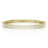 Dominique Cohen diamond icicle bangle in 18K yellow gold,<br>head on view <span class='visuallyhidden'>Call, text 323-404-2959 for shopping assistance.</span>