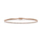 Dominique Cohen delicate diamond tennis bracelet in 18k rose gold<span class='visuallyhidden'>; shop help at 760-978-9297.</span>