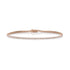 Dominique Cohen delicate diamond tennis bracelet in 18k rose gold<span class='visuallyhidden'>; shop help at 760-978-9297.</span>