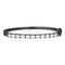 Dominique Cohen black gold 3.45ct emerald cut diamond east-west custom fitted bangle <span class='visuallyhidden'>Text, phone 323-404-2959 for shopping assistance.</span>
