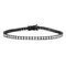 Dominique Cohen inline tennis bracelet in black gold<span class='visuallyhidden'>; shop help at 760-978-9297.</span>