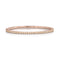 Dominique Cohen inline diamond flexible tennis bracelet-bangle in champagne diamonds and rose gold<span class='visuallyhidden'>; shop help at 760-978-9297.</span>