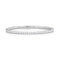 Dominique Cohen inline flexible diamond tennis bangle-bracelet in white gold<span class='visuallyhidden'>; shop help at 760-978-9297.</span>