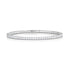 Dominique Cohen inline flexible diamond tennis bangle-bracelet in white gold<span class='visuallyhidden'>; shop help at 760-978-9297.</span>