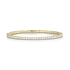 Dominique Cohen inline flexible diamond tennis bangle-bracelet in yellow gold<span class='visuallyhidden'>; shop help at 760-978-9297.</span>