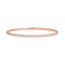 Dominique Cohen inline flexy bangle-bracelet in rose gold<span class='visuallyhidden'>; shop help at 760-978-9297.</span>