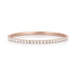Dominique Cohen 5ct inline flexible diamond tennis bangle-bracelet in rose gold<span class='visuallyhidden'>; shop help at 760-978-9297.</span>
