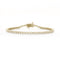 Dominique Cohen 1 carat round bezels tennis bracelet, in yellow gold<span class='visuallyhidden'>; shop help at 760-978-9297.</span>