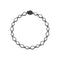 Dominique Cohen elongated-hex diamond tennis bracelet, in 18k black gold<span class='visuallyhidden'>; shop help at 760-978-9297.</span>