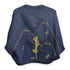 Dominique Cohen vintage denim jacket, updated with hand-stitched whispering aspen tree embroidery<span class='visuallyhidden'>; shop help at 760-978-9297.</span>