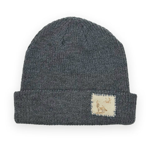 howl at the moon motif (front) in charcoal <span class='visuallyhidden'>Text, phone 323-404-2959 for shop help.</span>