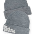 Dominique Cohen designer beanie in floral lace motif with antiqued sterling rings<span class='visuallyhidden'>; shop help at 760-978-9297.</span>