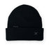 antique lace beanie (back) in black with silver rings<span class='visuallyhidden'>; shop help at 760-978-9297.</span>