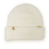 antique lace beanie (back) in creme with gold rings<span class='visuallyhidden'>; shop help at 760-978-9297.</span>