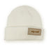 stay wild beanie (front) in creme<span class='visuallyhidden'>; shop help at 760-978-9297.</span>
