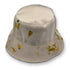 limited edition Dominique Cohen bucket hat,<br> in avocado floral silk<span class='visuallyhidden'>; shop help at 760-978-9297.</span>