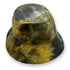 limited edition silk bucket hat,<br> in black + yellow <span class='visuallyhidden'>; shop help at 760-978-9297.</span>