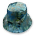 limited edition silk bucket hat,<br> in creme + blue<span class='visuallyhidden'>; shop help at 760-978-9297.</span>