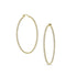 18k yellow gold diamond 2-inch hoop earrings,<br>with all diamonds facing forward <span class='visuallyhidden'>Call or text 323-404-2959 for shopping assistance</span>