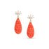 pair with our very limited edition carved coral and diamond spray earrings<span class='visuallyhidden'>; shopping help at 323-404-2959.</span>