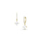 Dominique Cohen asscher cut diamond drop earrings in 18k yellow gold<span class='visuallyhidden'>; shop help at 760-978-9297.</span>