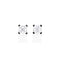Dominique Cohen two carat (pair) asscher-cut diamond stud earrings in 18K black gold<span class='visuallyhidden'>; shop help at 760-978-9297.</span>