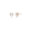 Dominique Cohen diamond star clustr post earrings in rose gold<span class='visuallyhidden'>; shop help at 760-978-9297.</span>