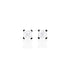 Dominique Cohen three carat (pair) of asscher diamond stud earrings, in 18k black gold<span class='visuallyhidden'>; shop help at 760-978-9297.</span>