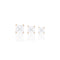 Dominique Cohen asscher-cut diamond studs in 4ct, 3ct, 2ct sizes, in 18k rose gold<span class='visuallyhidden'>; shop help at 760-978-9297.</span>