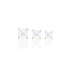 Dominique Cohen asscher-cut diamond studs in 4ct, 3ct, 2ct sizes, in 18k rose gold<span class='visuallyhidden'>; shop help at 760-978-9297.</span>