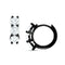 Dominique Cohen 2ct (pair) 12mm chunky huggie hoop earrings, in 14k black gold<span class='visuallyhidden'>; call 760-978-9297 for shop help.</span>