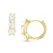 Dominique Cohen 2ct (pair) 12mm chunky huggie hoop earrings, in 14k yellow gold<span class='visuallyhidden'>; call 760-978-9297 for shop help.</span>